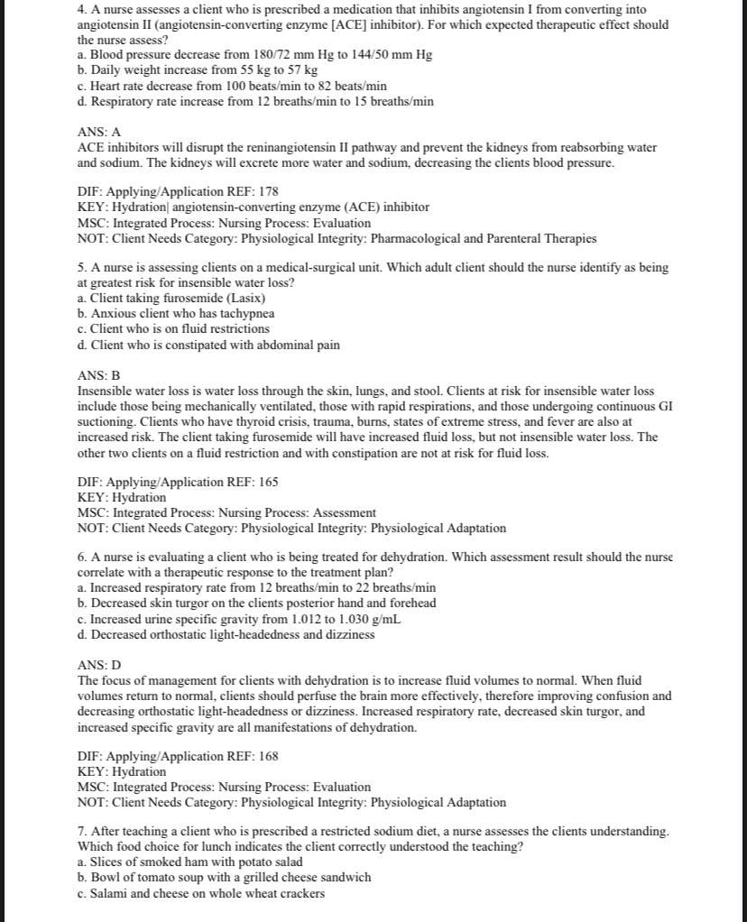 Test Bank for Medical-Surgical Nursing: Concepts for Interprofessional Collaborative Care – 9th Edition (Ignatavicius, Workman, Rebar)