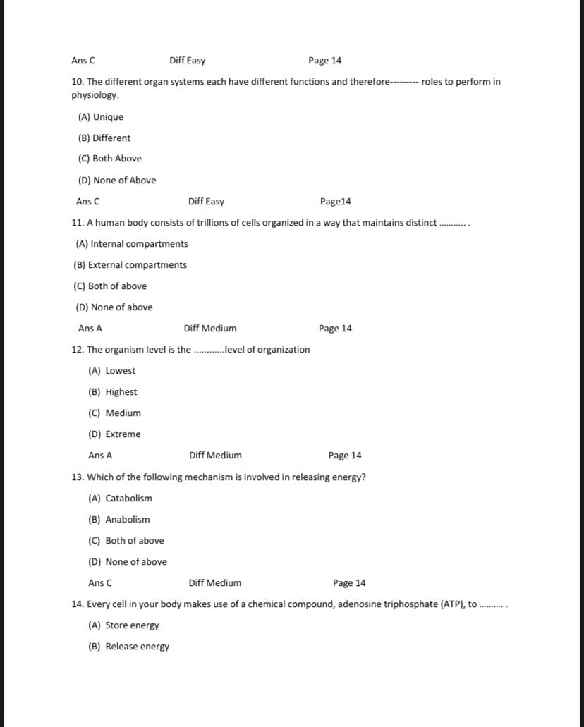Anatomy & Physiology (OpenStax, 1st Edition) — Test Bank (Gordon Betts)