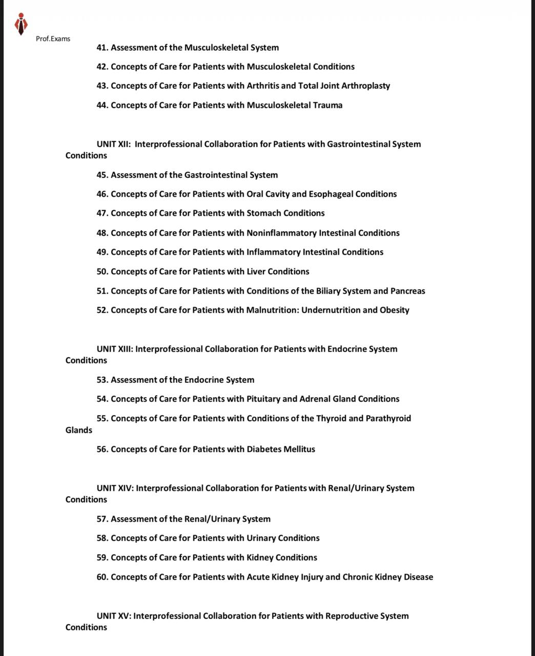 Test Bank for Medical-Surgical Nursing: Concepts for Clinical Judgment and Collaborative Care – 11th Edition (Ignatavicius)