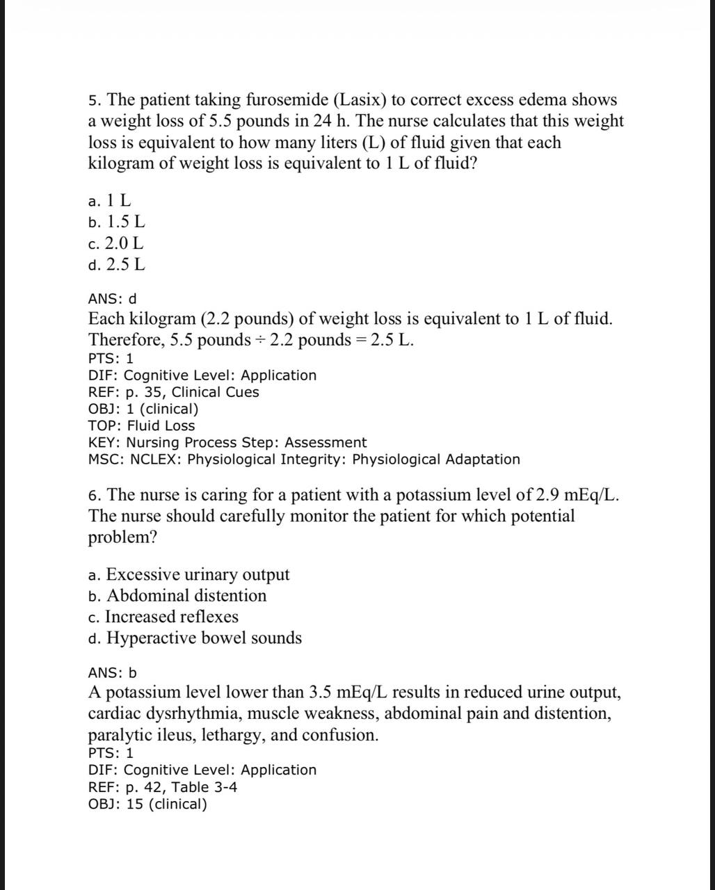 Test Bank for Medical-Surgical Nursing: Concepts & Practice – 5th Edition (Stromberg)