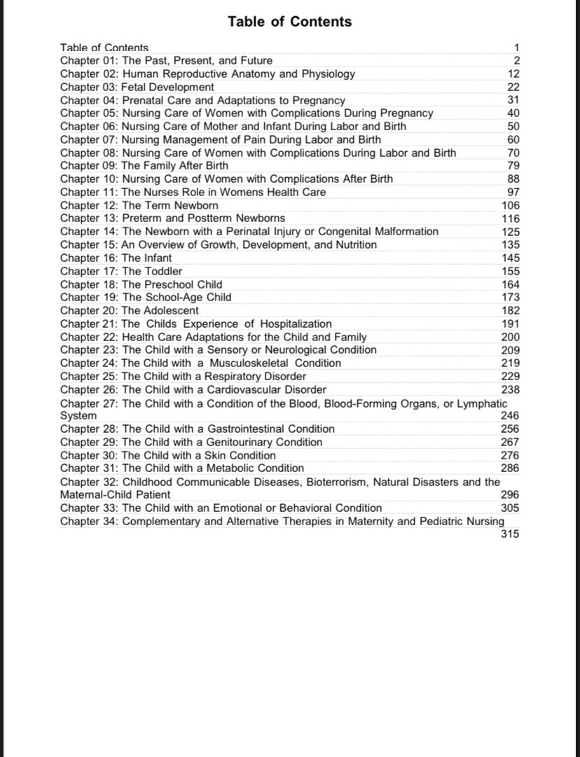 Test Bank for Introduction to Maternity and Pediatric Nursing – 7th Edition (Leifer)