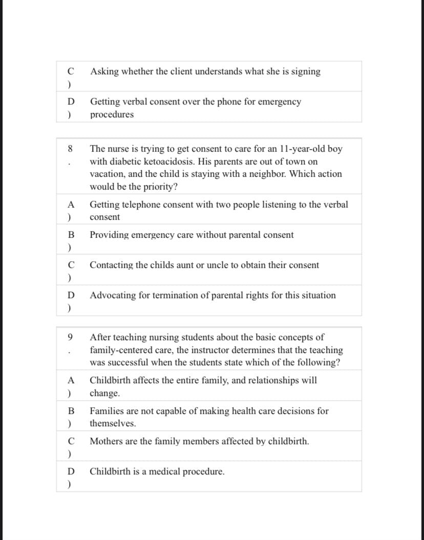 Essentials of Maternity, Newborn & Women’s Health Nursing – Test Bank (5th Edition, Ricci)