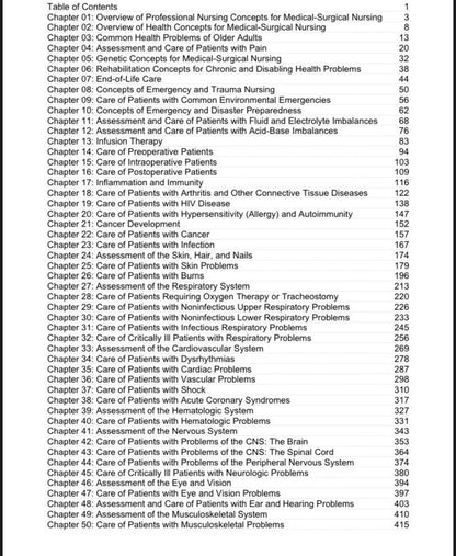 Test Bank for Medical-Surgical Nursing: Concepts for Interprofessional Collaborative Care – 9th Edition (Ignatavicius, Workman, Rebar)