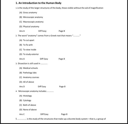 Anatomy & Physiology (OpenStax, 1st Edition) — Test Bank (Gordon Betts)