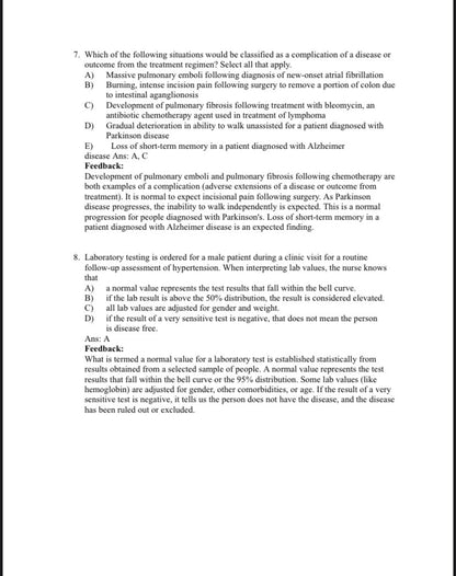 Test Bank for Porth’s Pathophysiology: Concepts of Altered Health – 10th Edition (Norris)