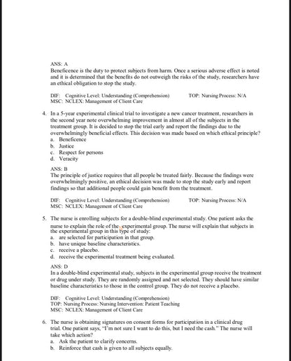 Test Bank for Pharmacology: A Patient-Centered Nursing Process Approach – 10th Edition (McCuistion)