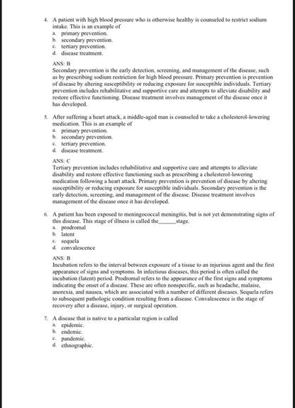 Test Bank for Pathophysiology – 7th Edition (Banasik)