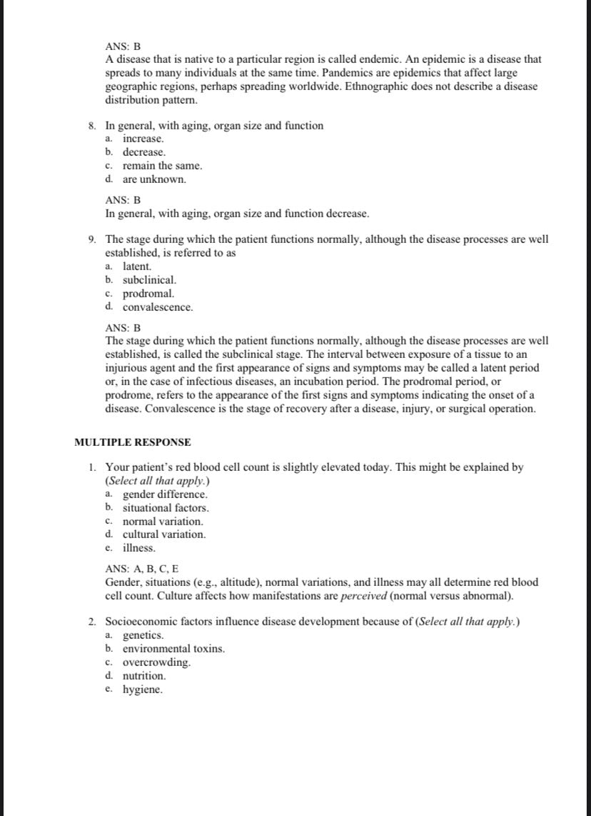 Test Bank for Pathophysiology – 7th Edition (Banasik)