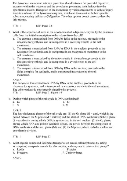 Test Bank for Pathophysiology: The Biologic Basis for Disease in Adults and Children – 9th Edition (McCance & Huether)
