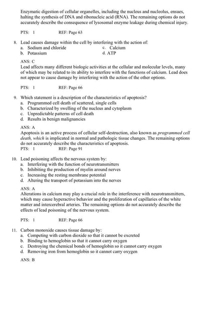 Test Bank for Pathophysiology: The Biologic Basis for Disease in Adults and Children – 9th Edition (McCance & Huether)