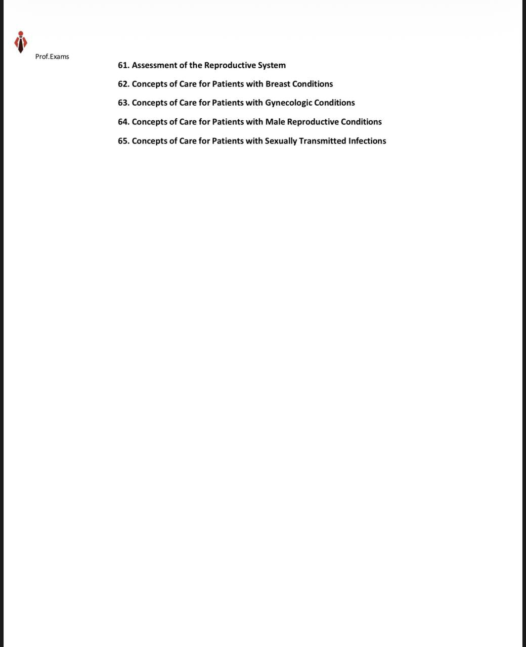 Test Bank for Medical-Surgical Nursing: Concepts for Clinical Judgment and Collaborative Care – 11th Edition (Ignatavicius)