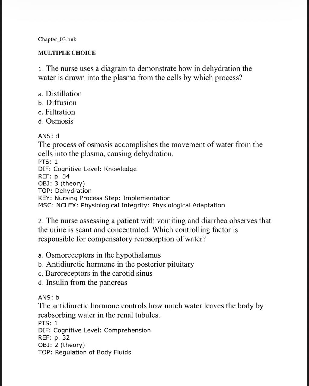 Test Bank for Medical-Surgical Nursing: Concepts & Practice – 5th Edition (Stromberg)