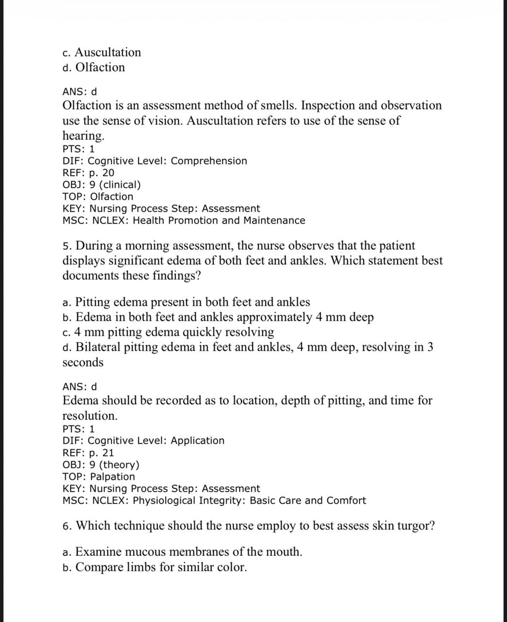 Test Bank for Medical-Surgical Nursing: Concepts & Practice – 5th Edition (Stromberg)