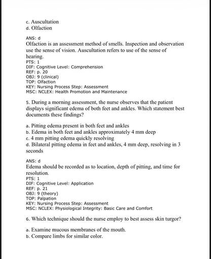 Test Bank for Medical-Surgical Nursing: Concepts & Practice – 5th Edition (Stromberg)
