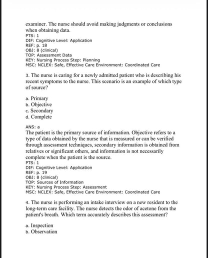 Test Bank for Medical-Surgical Nursing: Concepts & Practice – 5th Edition (Stromberg)